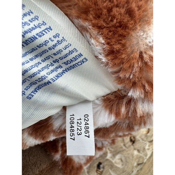 Build a Bear Longhorn Steer Brown Plush Cow University of Texas Mascot Farm BAB - Picture 8 of 8